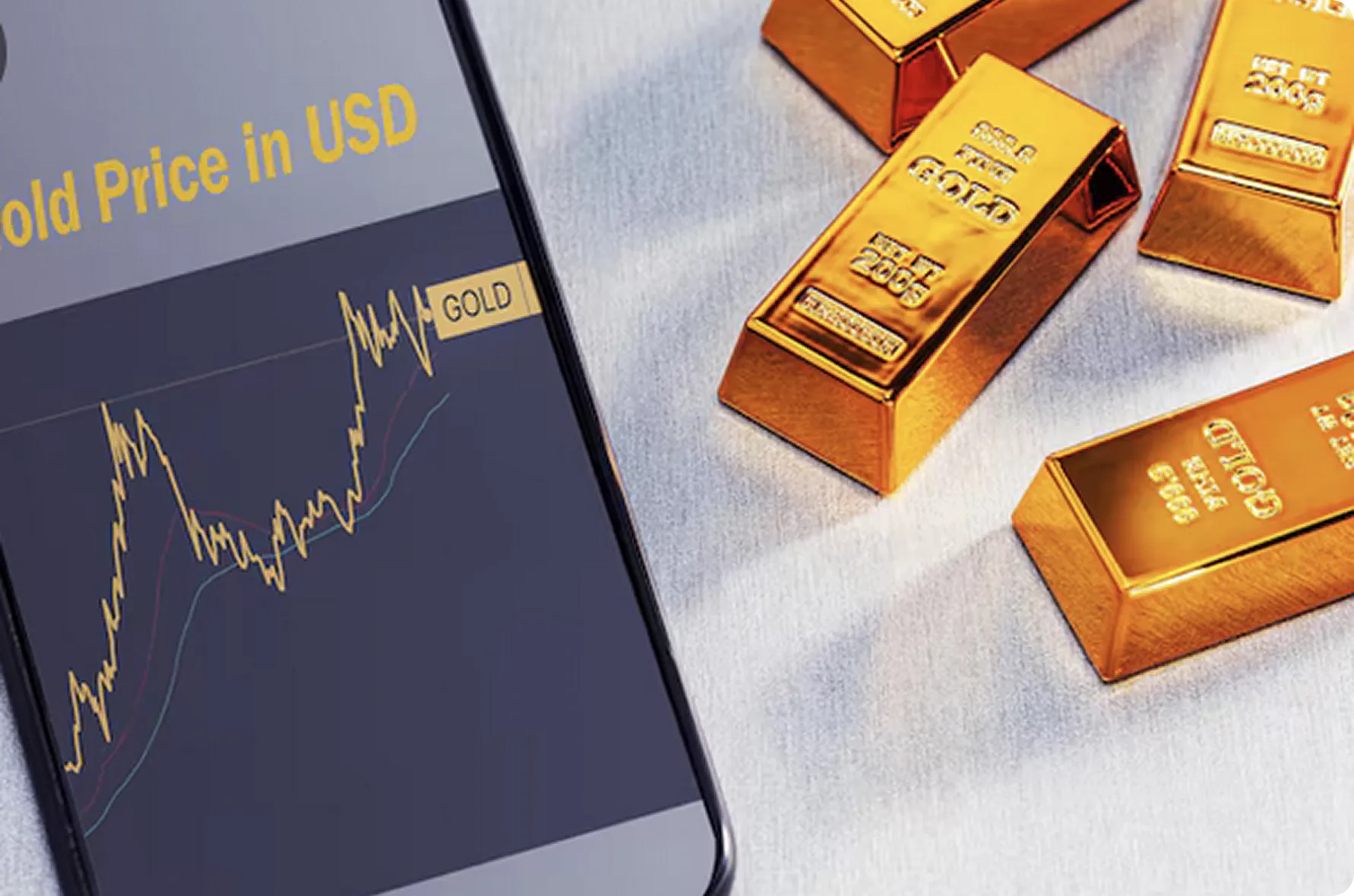 Gold Trading Illustration